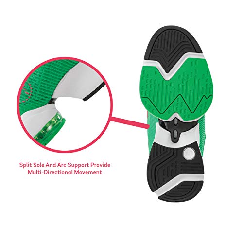 Zumba Athletic Air Classic-Zapatillas Deportivas para Gimnasio, Fitness, Danza y Entrenamiento para Mujer, Stomp It Green, 38.5 EU